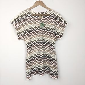 NWOT Show Me Your Mumu | Cute Chevron Sun Dress